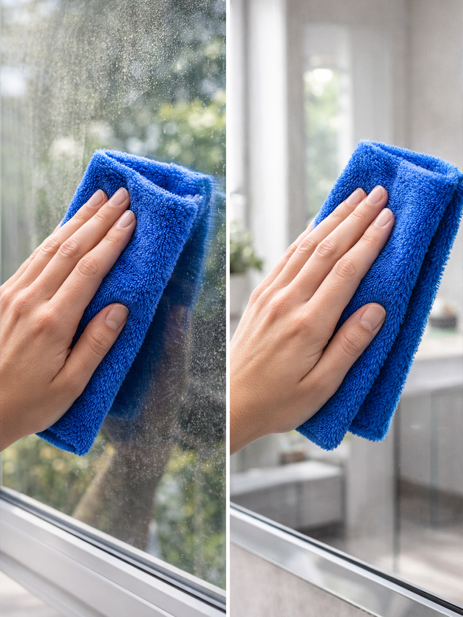 Микрофибра для стекла и зеркал
