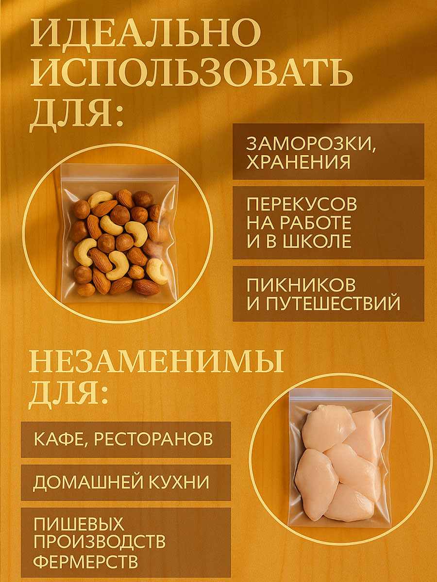 Порционная фасовка овощей и соусов в вакуумные пакеты